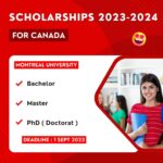 University of Montreal scholarships for the year 2023-2024